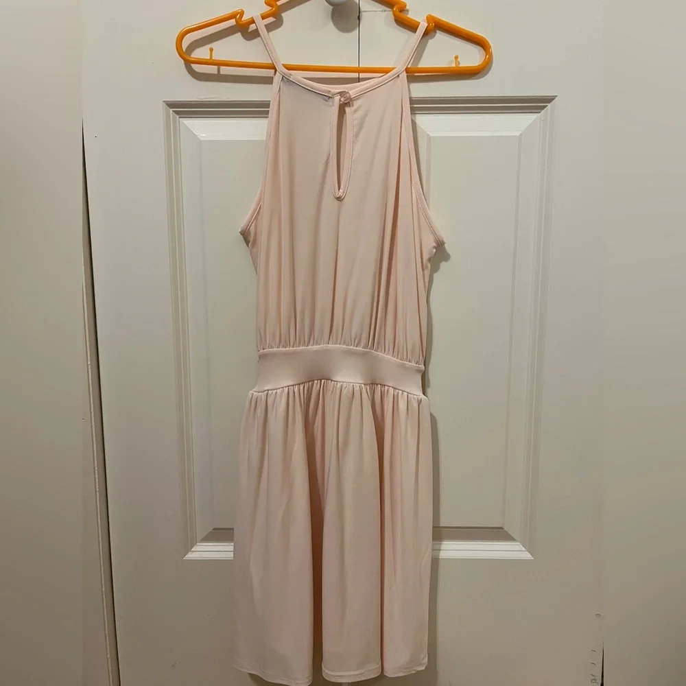 Boohoo Petite Light Pink Mini Dress - Picture 5 of 8